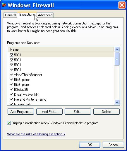 Windows Firewall
